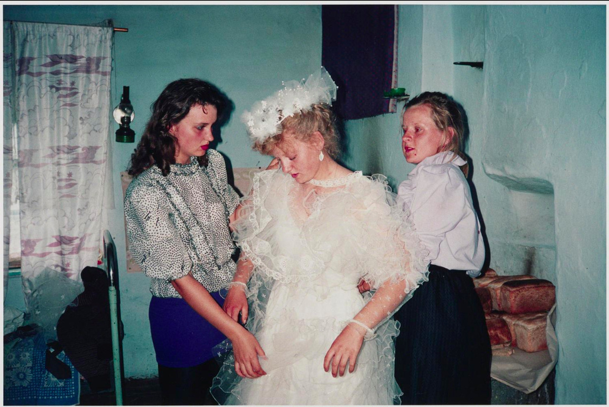 Свадебные платья 90-х годов в России